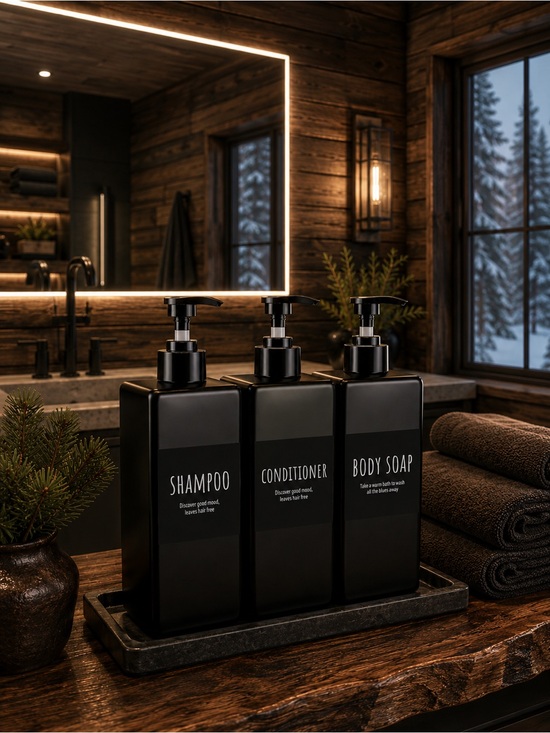 Other - Studly Men Grooming Shampoo, Conditioner & Body Soap Plastic Pump Set of 3